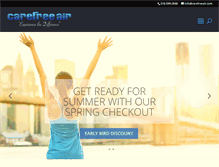 Tablet Screenshot of carefreeair.com